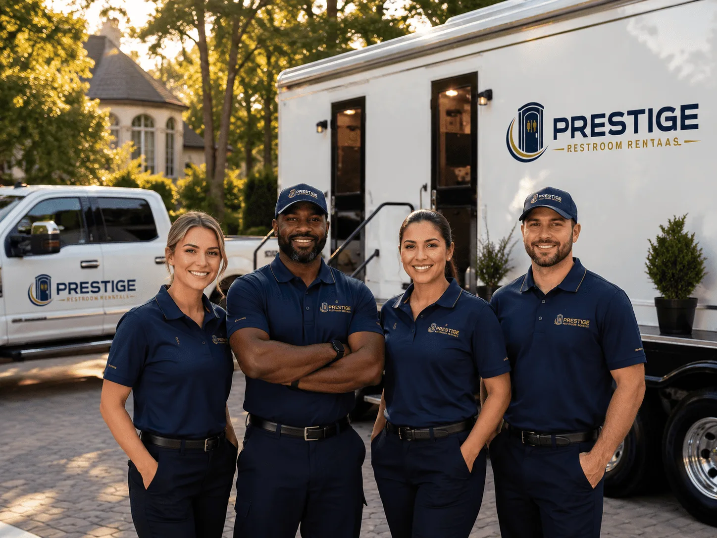 Trusted Luxury Portable Restrooms company in Doss, TX